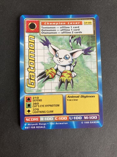 Digimon karten tcg - karten, 1999