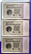 Inflation 3x 100 000 Mark