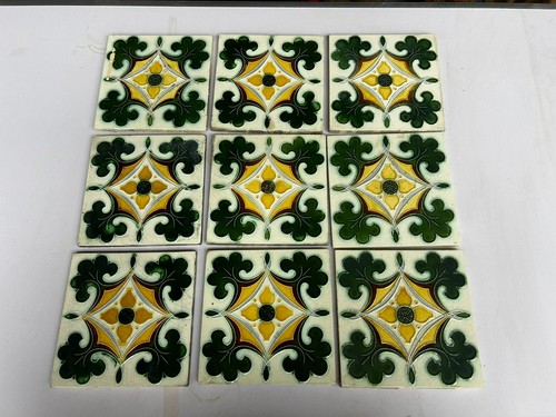 Antike jugendstil fliesen - 9,