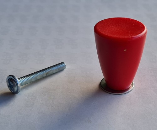 Ikea knopf rot kunststoff - knopf,