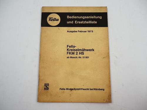 Fella fkm2hs kreiselmähwerk - fkm2hs,