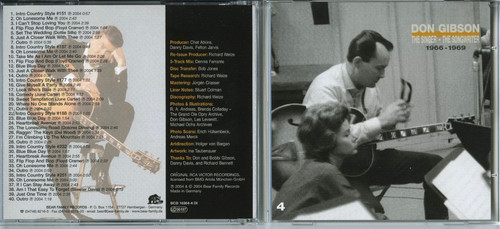 Don gibson the singer - gibson, singer-the