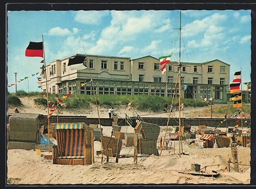 Ansichtskarte wangerooge - ansichtskarte,