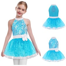 Mädchen glitzer tanzkleid - de,