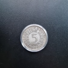 5 DM 1959 G in  Kapsel -