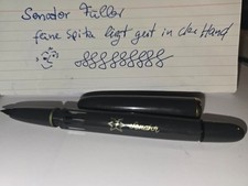 Vintage Senator  Kolbenfüller n7-Star, Schwarz  ,  ab 1960er bis 1980er Jahre