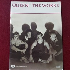 Noten Queen the works 56 Seiten mit Bildern Gesang und Klavier Freddy Mercury 