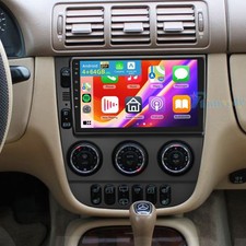 4+64GB Android 15 Autoradio GPS Navi Carplay für Mercedes-Benz M W163 ML 350 320