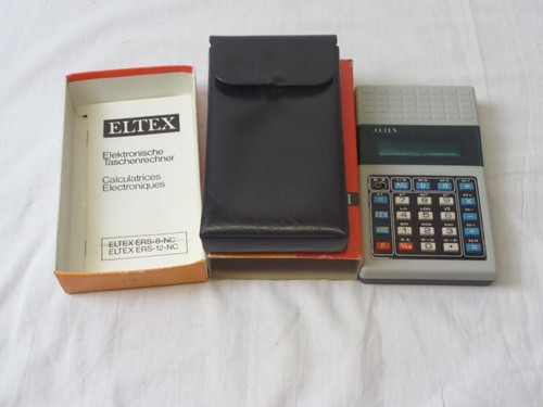 Alter taschenrechner eltex ers - eltex,