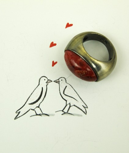 Dyrberg kern ring silber - /kern,