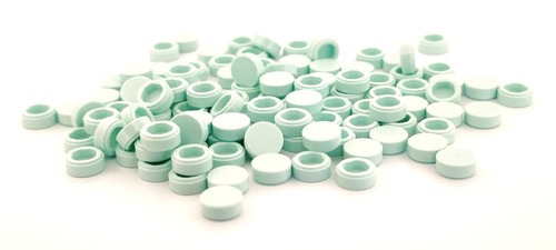100x lego 1x1 fliese - lego, eckig
