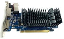 ASUS GeForce EN210 SILENT/DI/1GD3/V2(LP) 1GB GDDR3 Grafikkarte/GPU HDMI/DVI/VGA