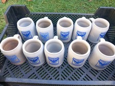 10 X  Brauereikrug, Bierkrug
