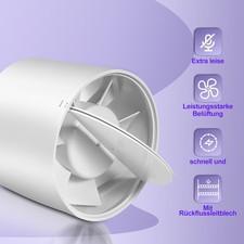 Rohrventilator Leise Abluft