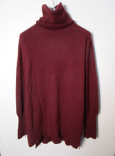 H&M M Pure Cashmere Burgund