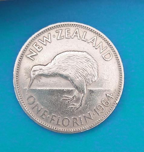 Neuseeland florin 1964 - neuseeland,