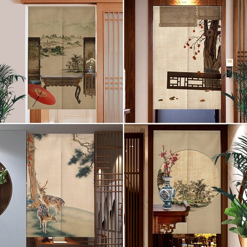 Chinesischer stil türvorhang - stil,