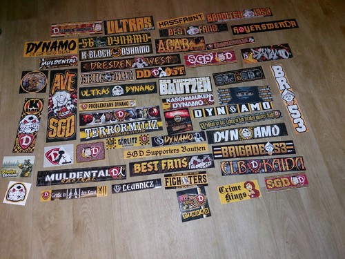 Ultras aufkleber mix dynamo - 50,