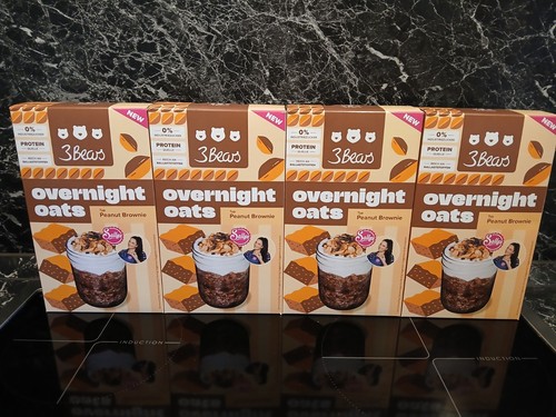 400g 3bears overnight oats - 4x,