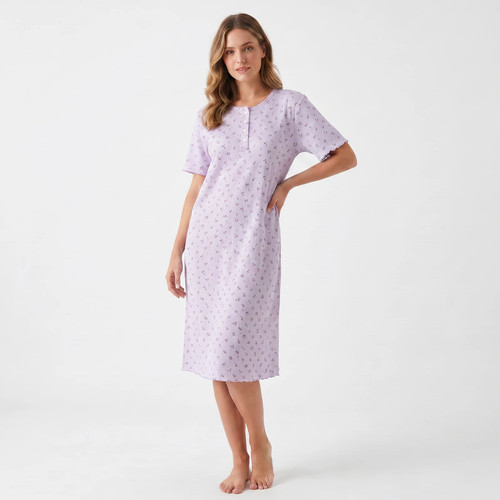Damen nachthemd sleepshirt - ,