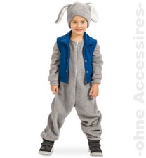 Hase Overall, Weste + Mütze