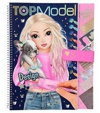 Malbuch Top Model Depesche