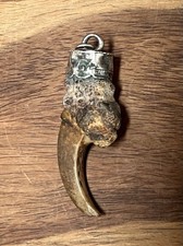 Greifvogel Kralle Sehr Alt Fassung Silber 835 Charivari Anhänger