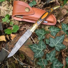 Taschenmesser Laguiole Damastmesser Damaszener Klappmesser scharf handmade (LG29