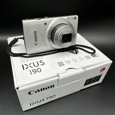 Canon IXUS 190 digitale Fotokamera 20 MP - Silber - TOP Zustand - getestet ✅