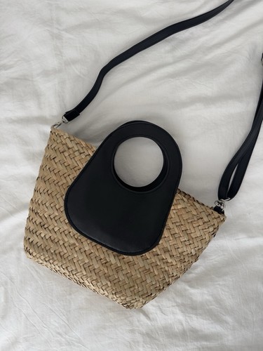 Korbtasche rattan stroh - korbtasche,