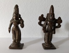 2 Bronze Figuren Götter