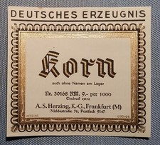 altes Schnapsetikett