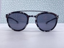 IC! Berlin Sonnenbrille Herren Schwarz rund Panto No-Comply Black Terazzo