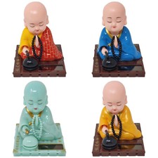 Buddha Mönch Solarfigur für