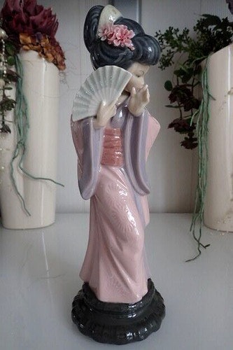 Lladro porzellan figur geisha - lladro,