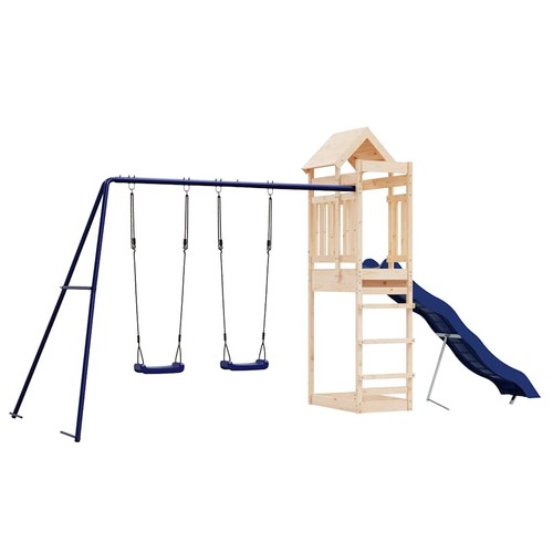 Spielturm aus holz - holz, mit