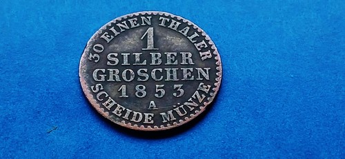 Preussen silbergroschen 1853 - preussen, 1