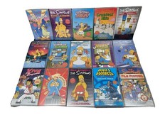15x vhs the simpsons - •the,
