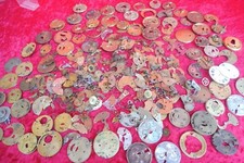 großes Konvolut Taschenuhr Ersatzteile  ,   Zubehör für Taschenuhren