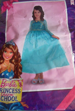 Barbie Princess Charm School Kleid 3-5 Jahre Prinzessinenkleid Fasching Karneval