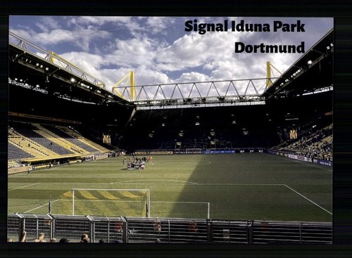 Stadionpostkarte signal iduna - stadionpostkarte,