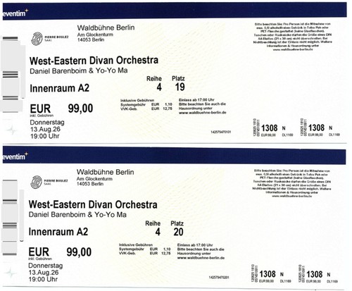 Tickets konzert west - west, eastern