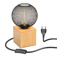 Tischlampe HITO, Holz massiv