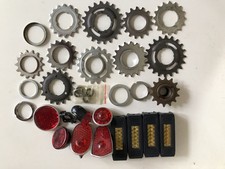 Fahrrad Teile Antik Rückleuchten Ulo  Katzenaugen  Ritzel  Torpedo Sachs Renak