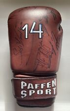 Klitschko Maske 9x signiert Paffen Box Handschuh Unterschrift Autogramm signed
