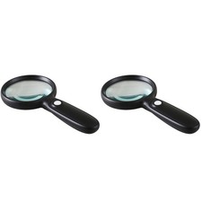  2 PCS Becherlupe Groß Schmucklustern Vergrößerungsbrille Zum Lesen