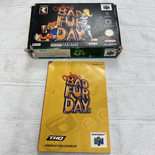 Conkers bad fur day - bad, nintendo