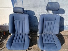 Vordersitze Stoff blau Mopf 1 Mercedes-Benz W124 W 124