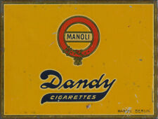 DANDY - MANOLI, BERLIN - 50 ZIGARETTEN - ALTE BLECHDOSE - 001