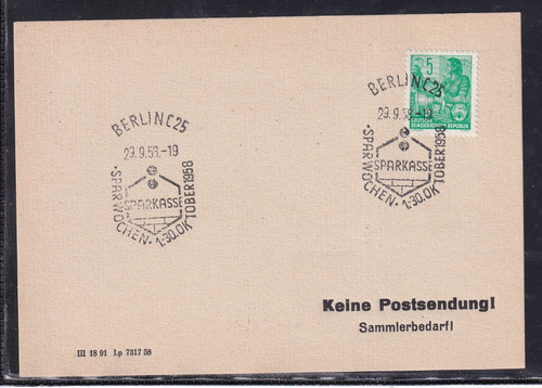 Ddr sparkasse sparwochen - sparkasse,